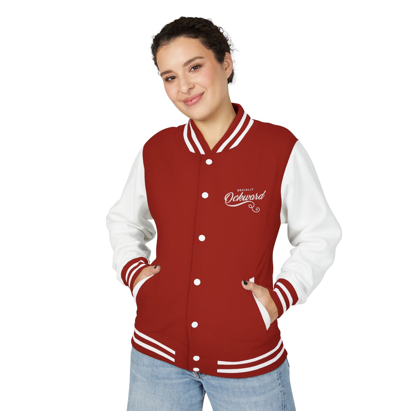 Socially Awkward Letterman Jacket