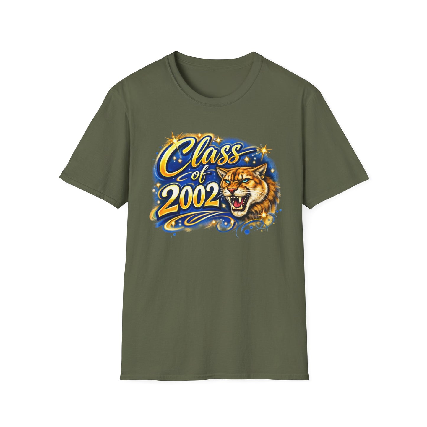 Class of 2002 Tiger T-Shirt — Graduation Reunion Tee
