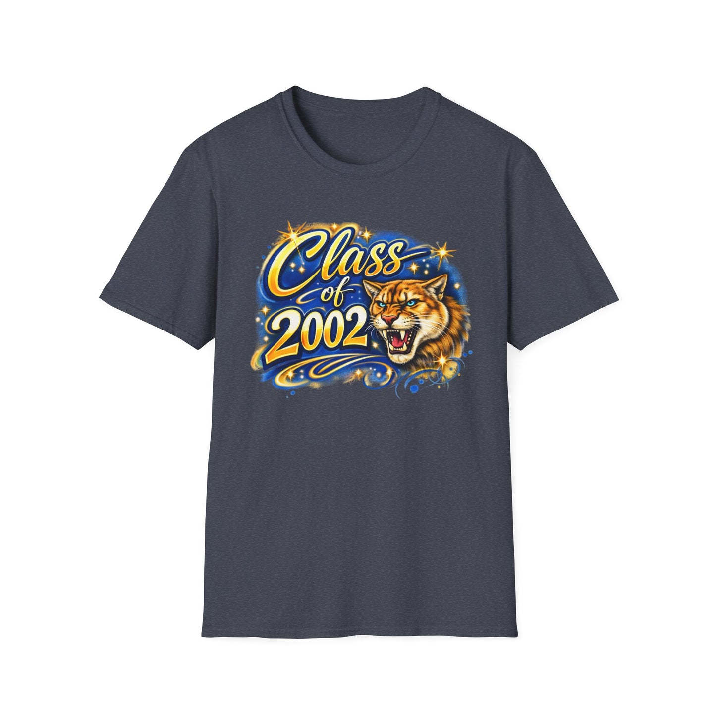 Class of 2002 Tiger T-Shirt — Graduation Reunion Tee