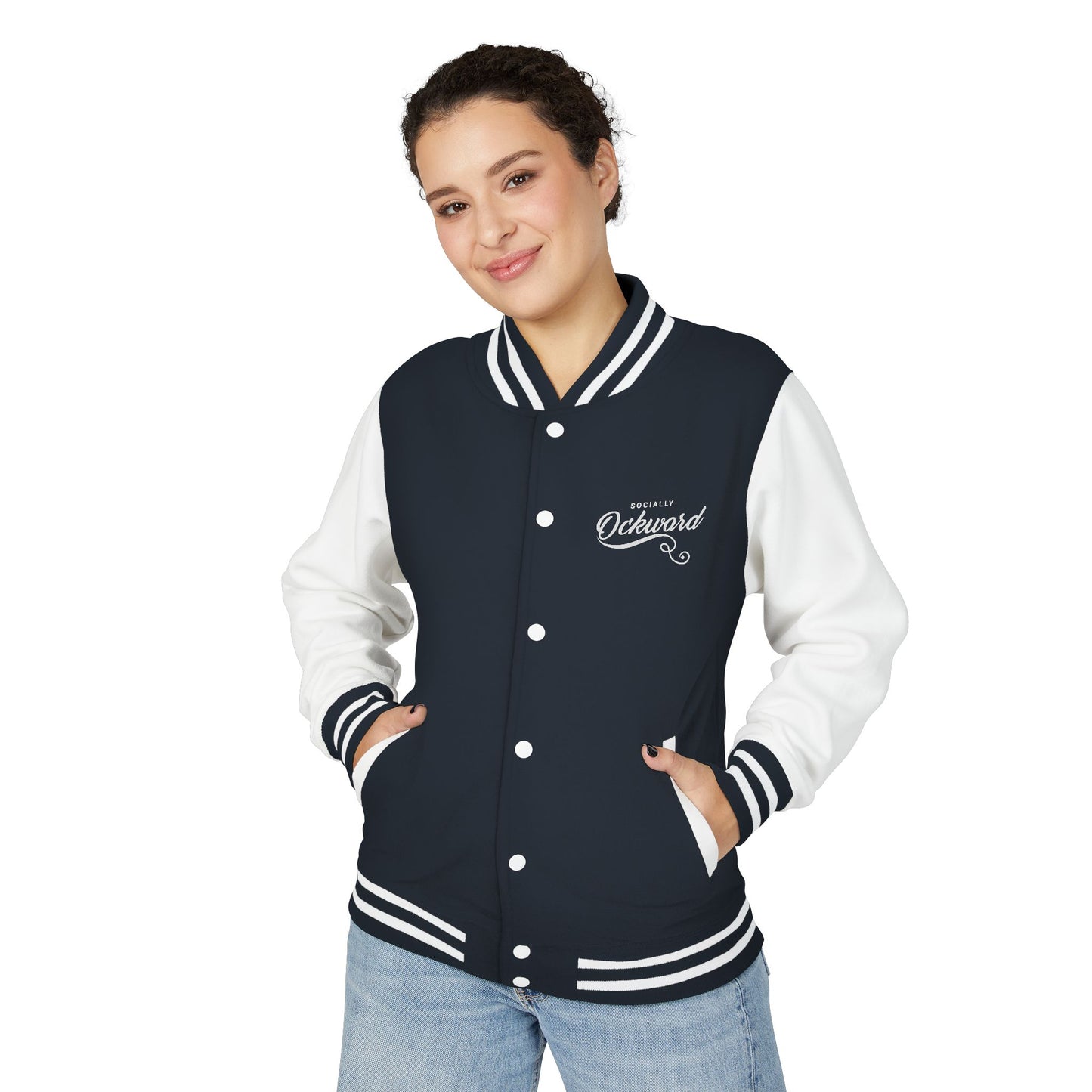 Socially Awkward Letterman Jacket