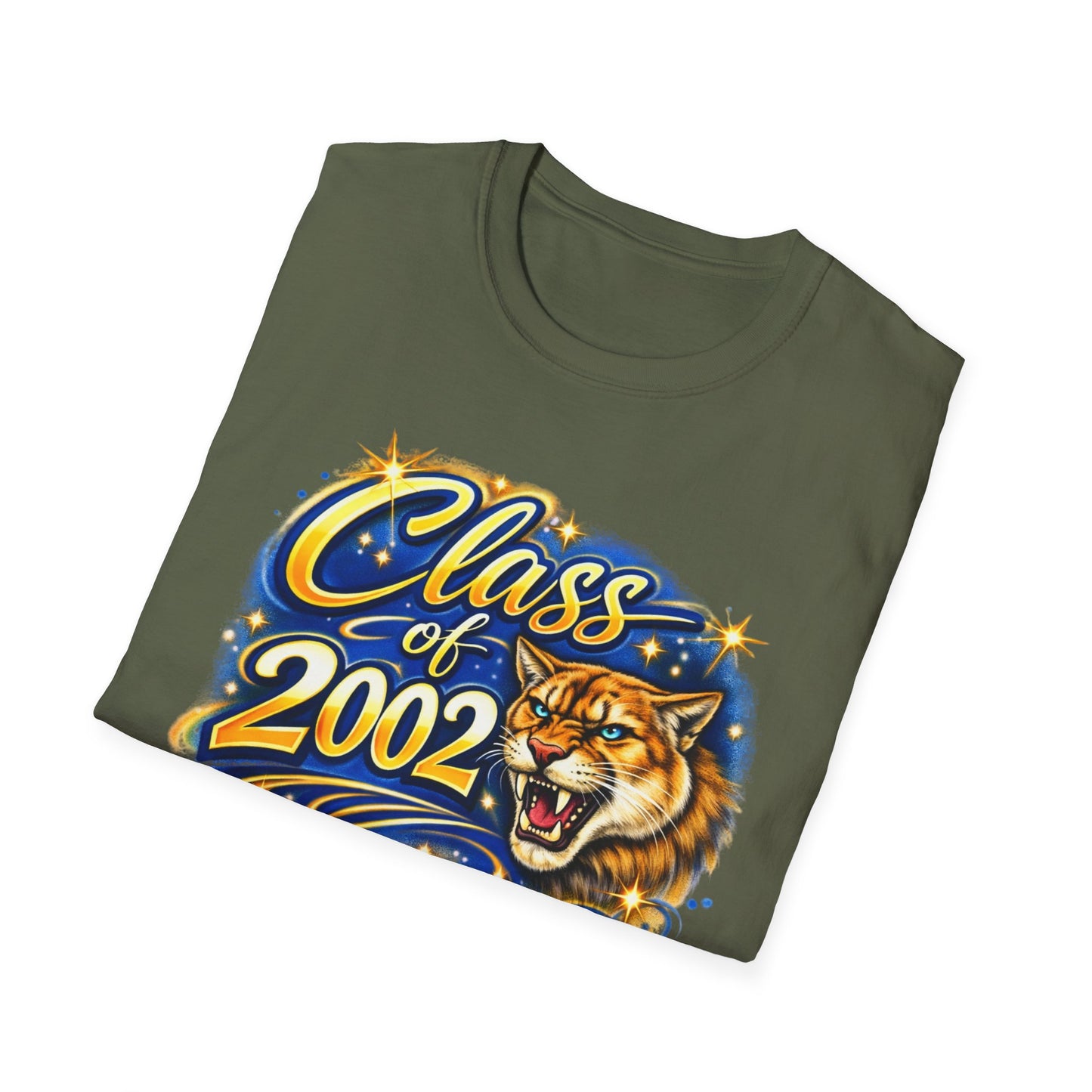 Class of 2002 Tiger T-Shirt — Graduation Reunion Tee