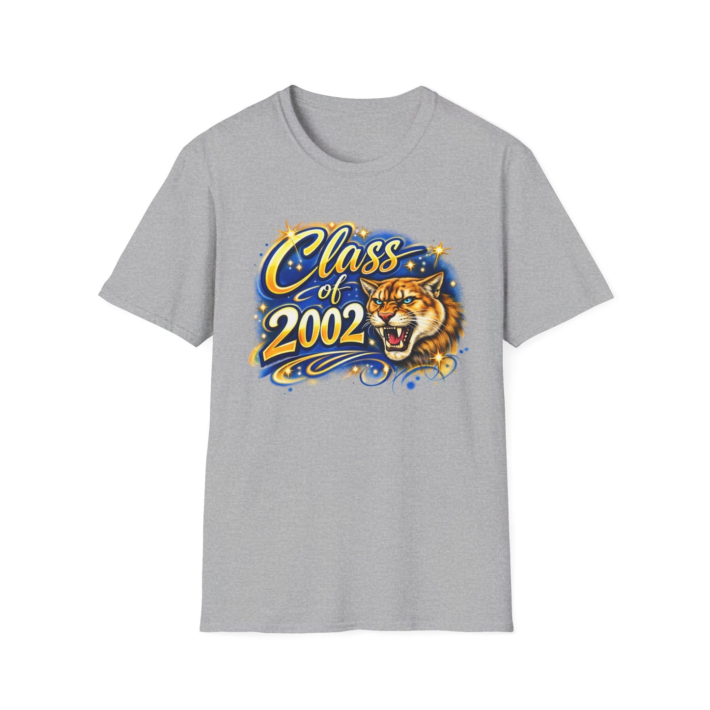Class of 2002 Tiger T-Shirt — Graduation Reunion Tee