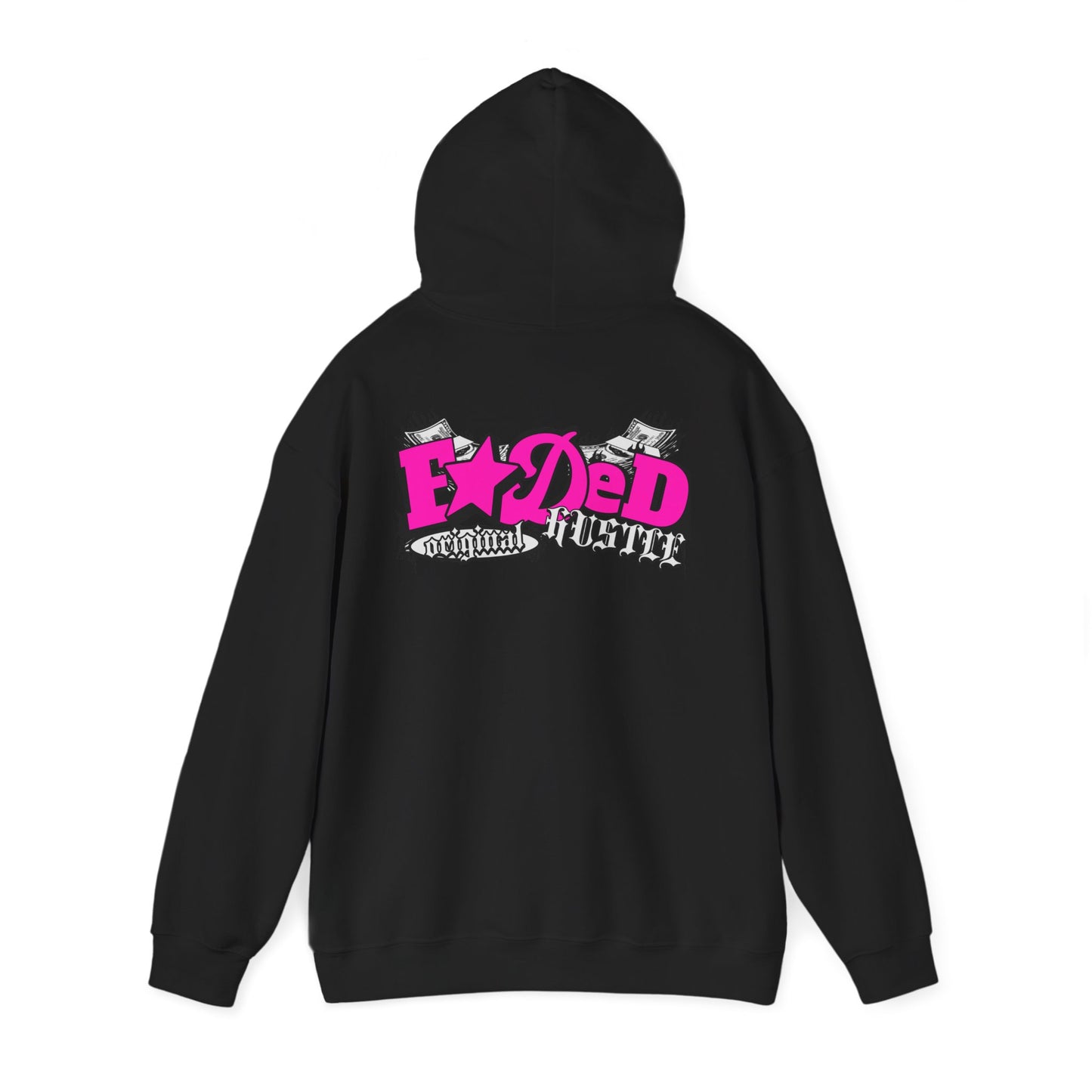 Bootleg Planet / Exoded Hustle Hoodie — Retro Graffiti Streetwear Pullover