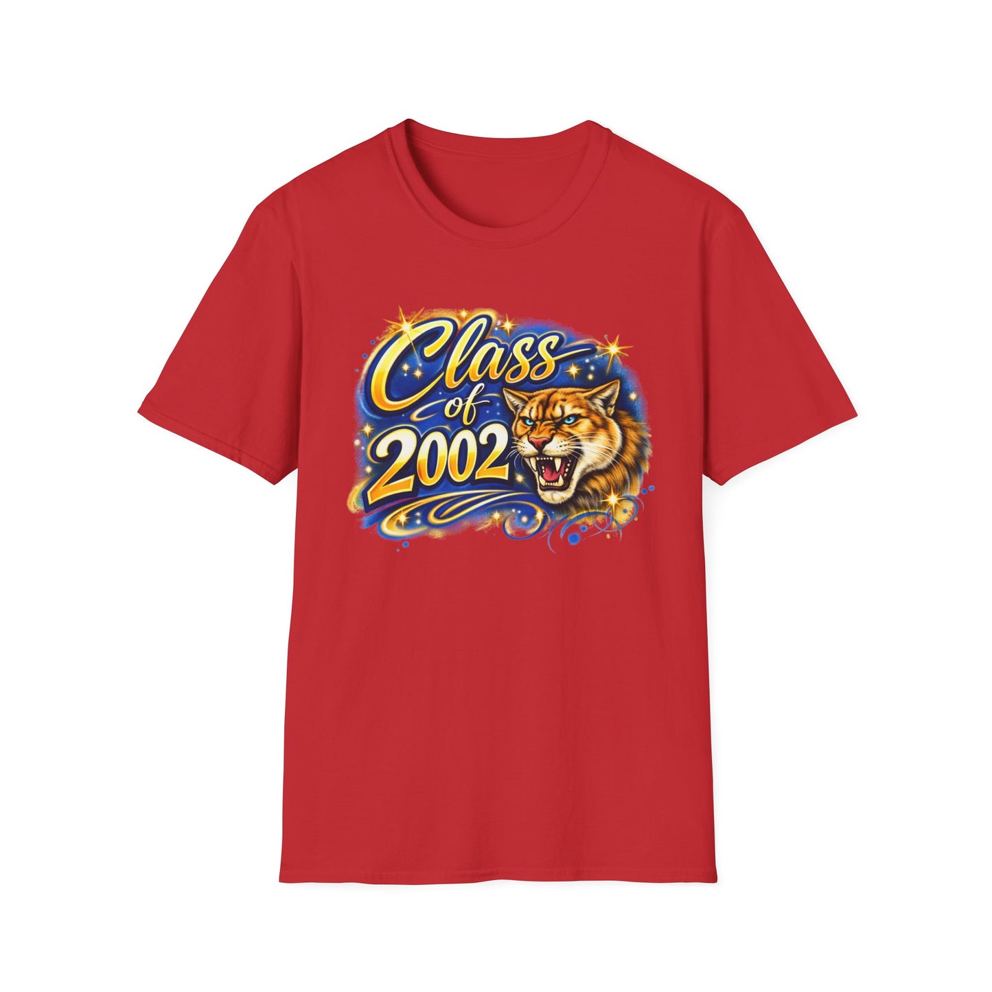 Class of 2002 Tiger T-Shirt — Graduation Reunion Tee