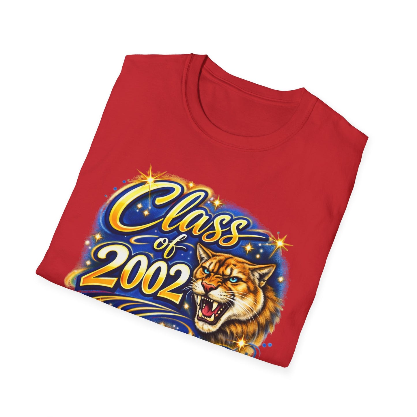 Class of 2002 Tiger T-Shirt — Graduation Reunion Tee