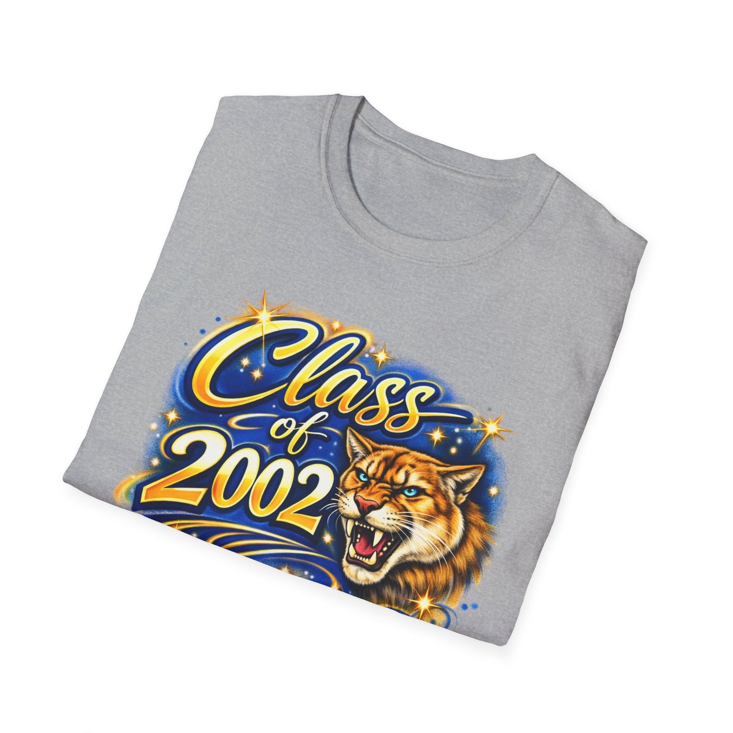 Class of 2002 Tiger T-Shirt — Graduation Reunion Tee