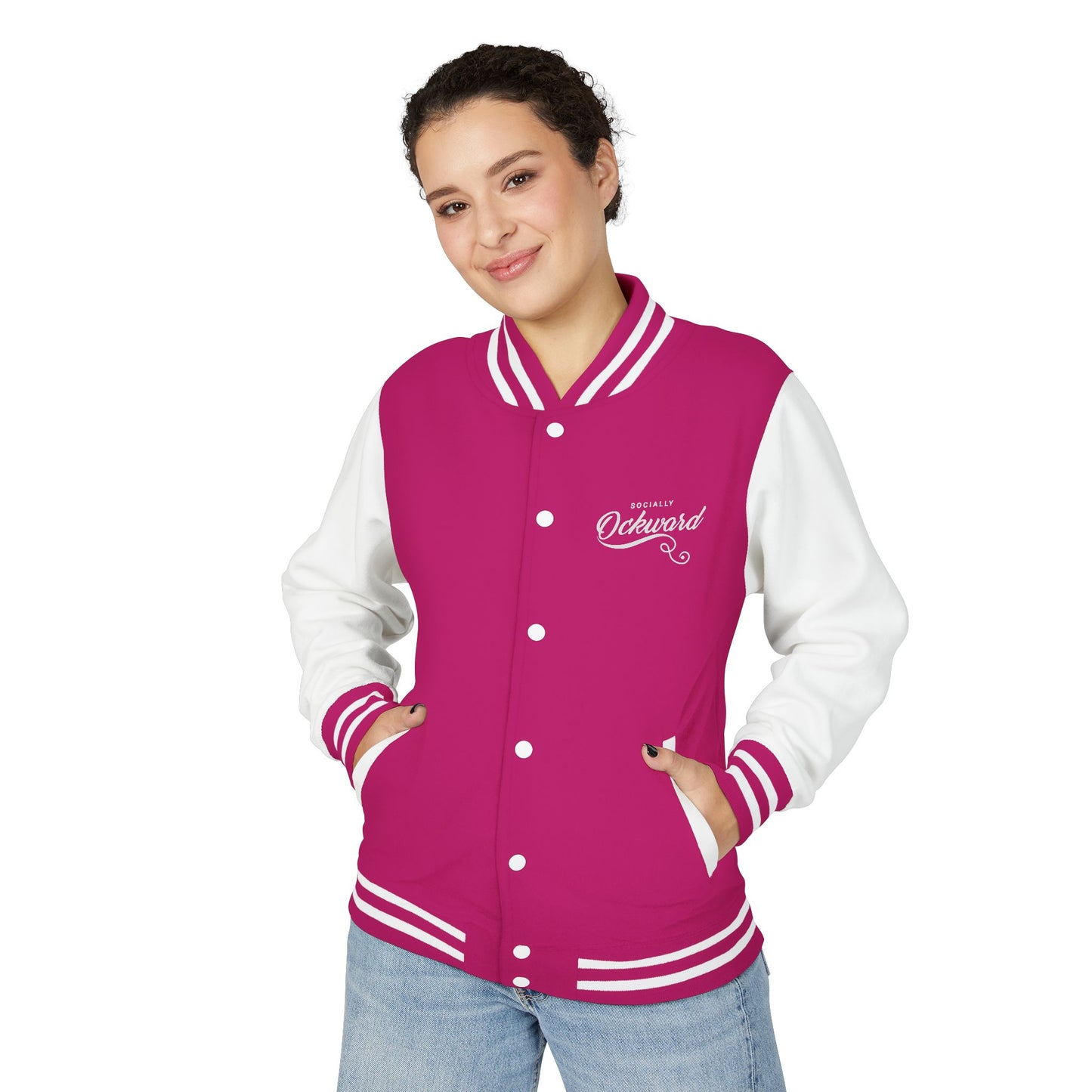 Socially Awkward Letterman Jacket