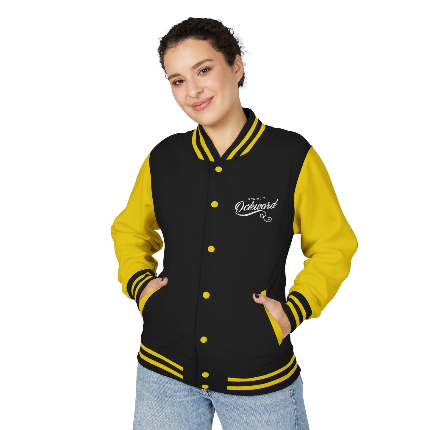 Socially Awkward Letterman Jacket