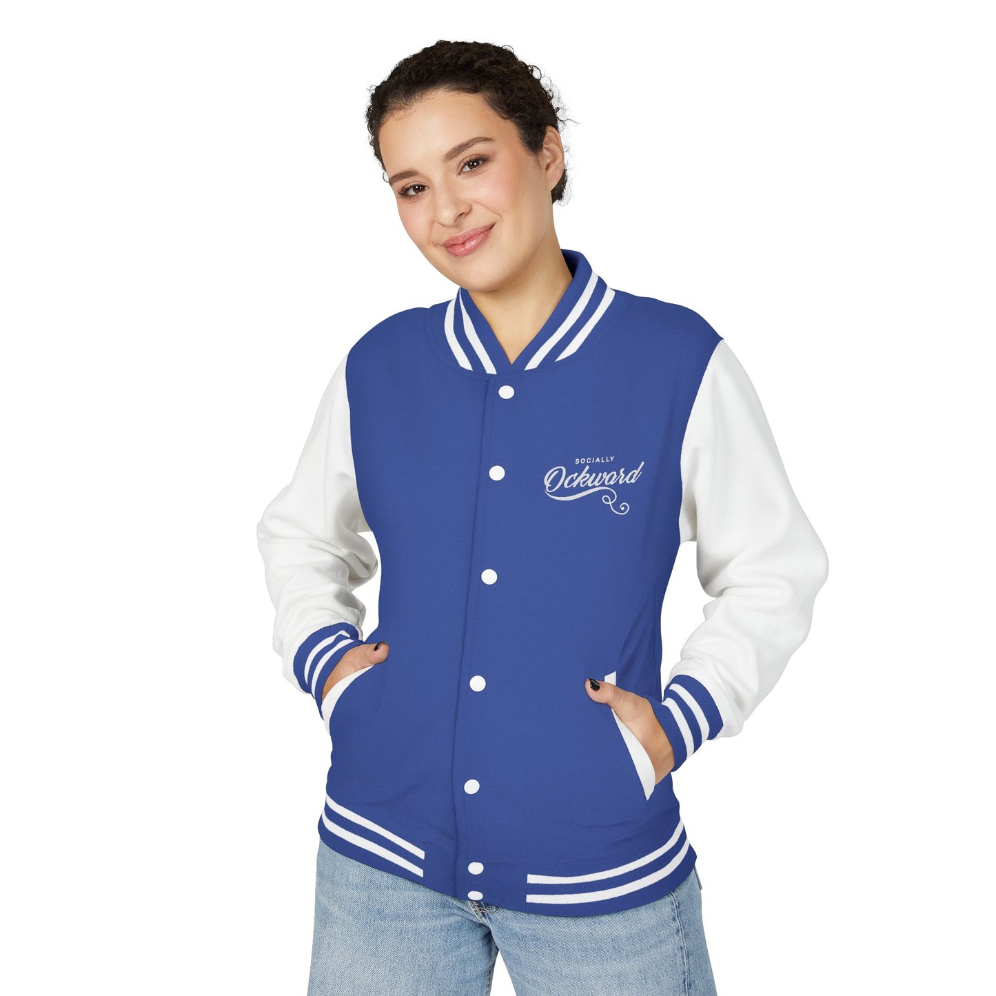 Socially Awkward Letterman Jacket